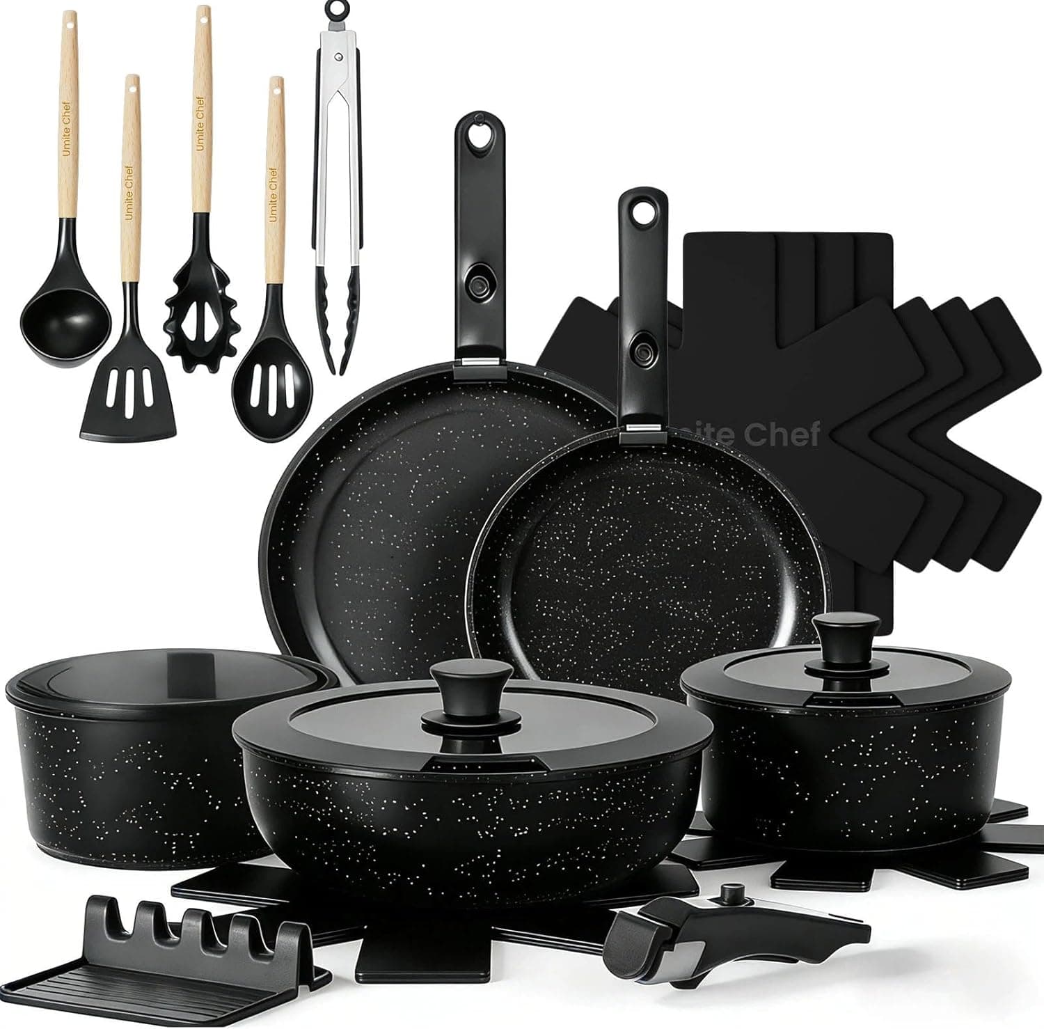 Umite Chef 21-Piece Detachable Handle Set