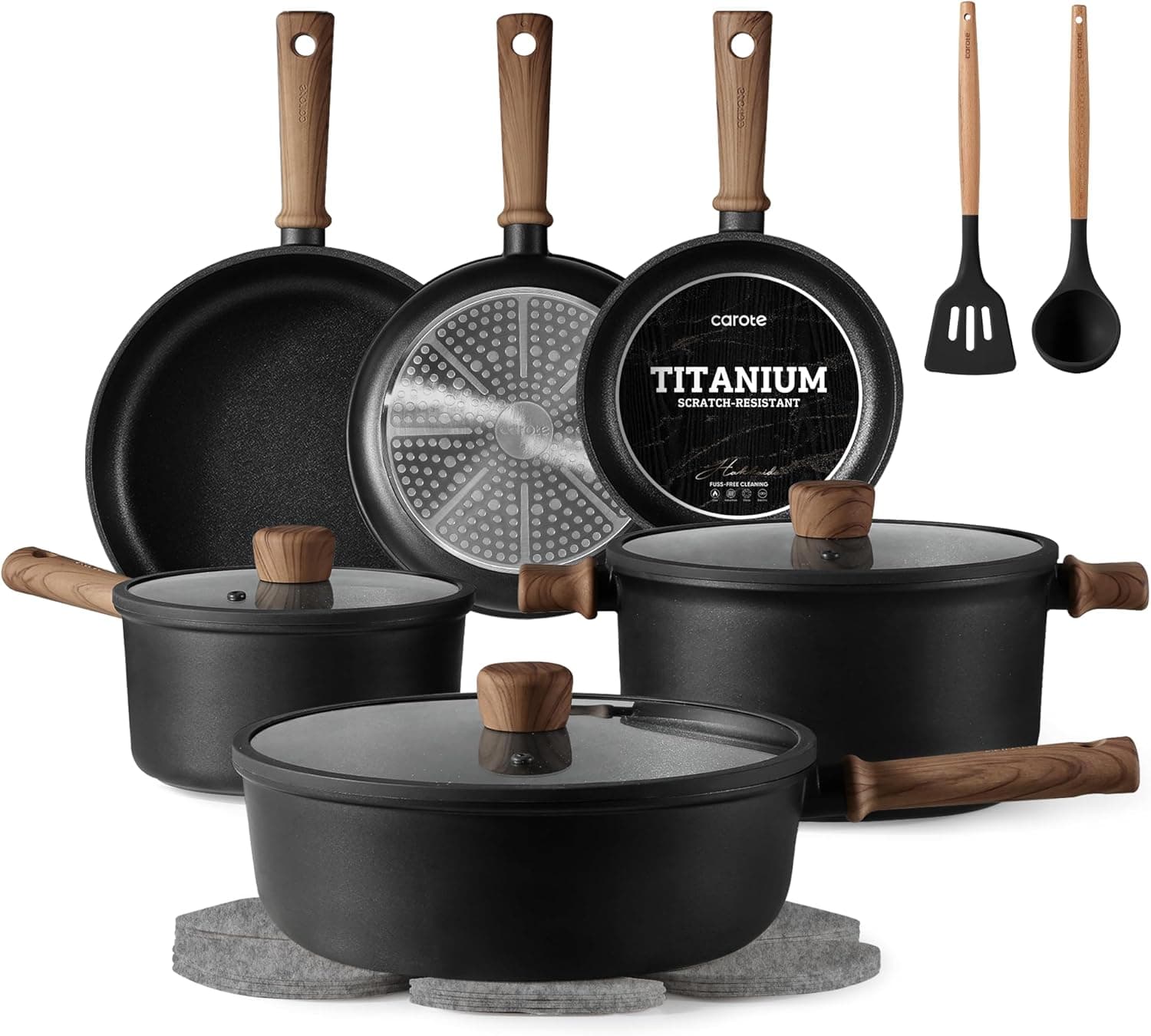 CAROTE 16-Piece Nonstick Set